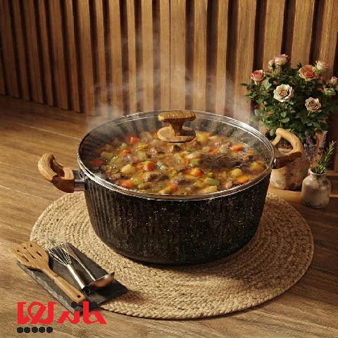 24264 (2)_1 قابلمه گرانیتی Evizمشکی سایز32 - Image 1