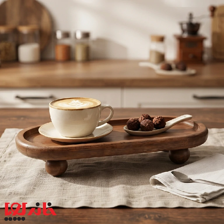 خرید رایزر چوبی متوسط گردو رایزر چوبی متوسط گردو