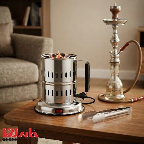 زغال سرخ کن برقی استیل ایرانی زغال سرخ کن برقی استیل ایرانی