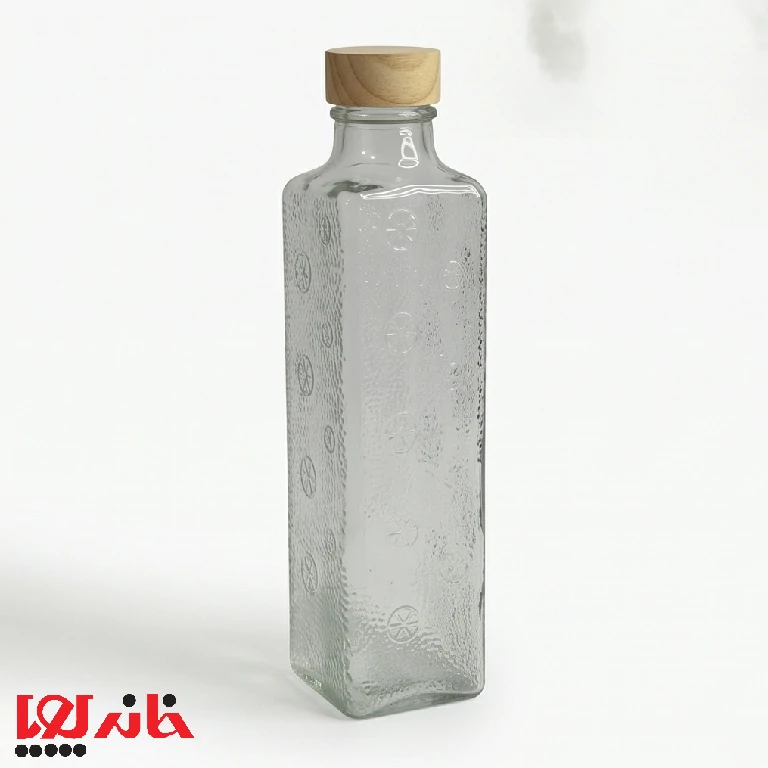 بطری پرتقال مربع برند زیباسازان
